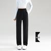 New Winter High-Waist Fleece-Lined Embroidered Pants - Women's Loose-Fit Warm Sweatpants
