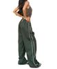 2025 Sommer Personalisierte Mehrfarbige Kordelzug Lässige Elastische Taille Hose