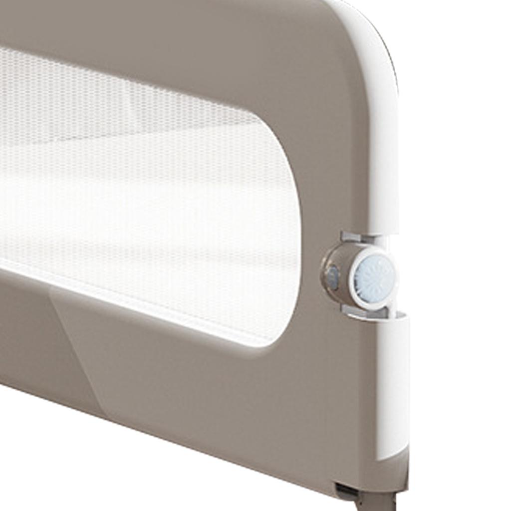 Barierka do łóżeczka dziecięcego 71 cali, pojedyncza strona, zapobiega upadkom, lekka, składana, zabezpieczająca łóżeczko dziecięce do domu