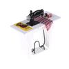 Dollhouse miniatures 1/12 Mini Exquisite Alloy Mini Sewing Machine Mini Alloy Sewing Machine 1:12 Scale Dollhouse DIY Decoration
