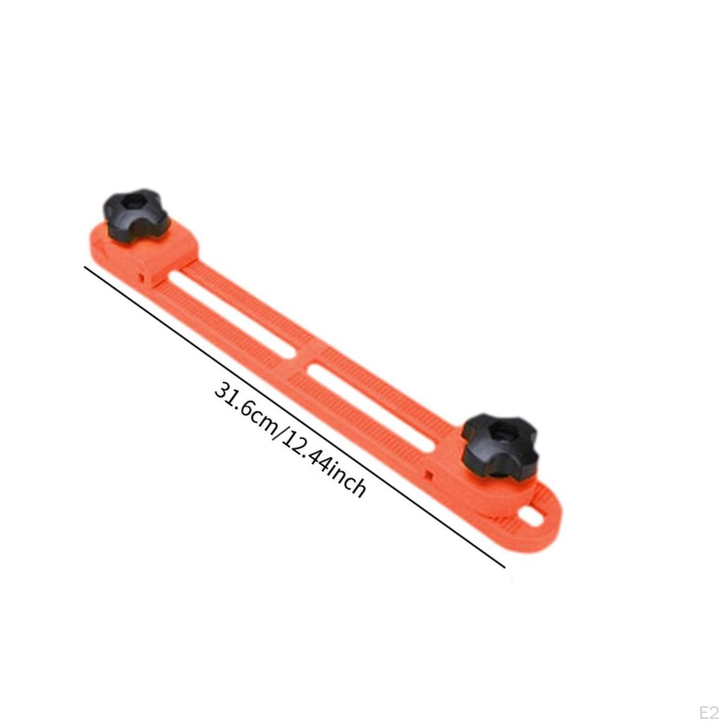 Adjustable Cutting Machine Base Guide Circular Saw Milling Positioning Clamp 23 cm Maximum Clamping