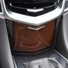 For Cadillac SRX 2010-2016 Real Carbon Fiber Sticker Centre storage box panel Trim Frame Car Accessories Interior decorative