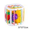 2 in 1 Montessori Baby Toys Cut Fruit Sensory Development Learning Educational Toy Colorful Block Sorting Game for Babies Infant