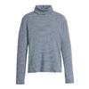 Womens/Ladies Turtle Neck Long-Sleeved Top