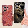 Fashion Painting Phone Case For Infinix Zero 30 4G 5G Zero X Neo X Pro Funda Soft Matte Silicone Bow Pattern Cartoon Cat Cover