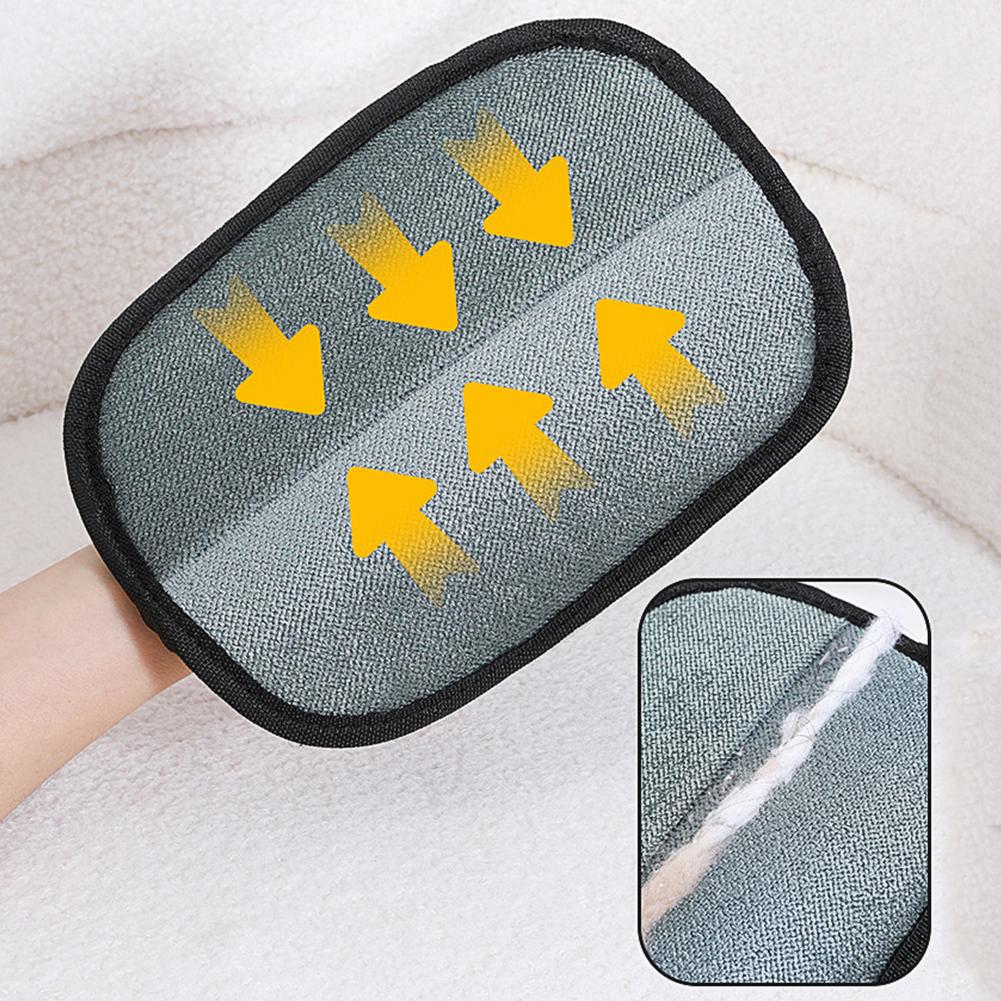 Static Hair Removal Glove Multi-Function Electrostatic Gloves Pet Hair Remover Glove for Couch Furniture Carpet
