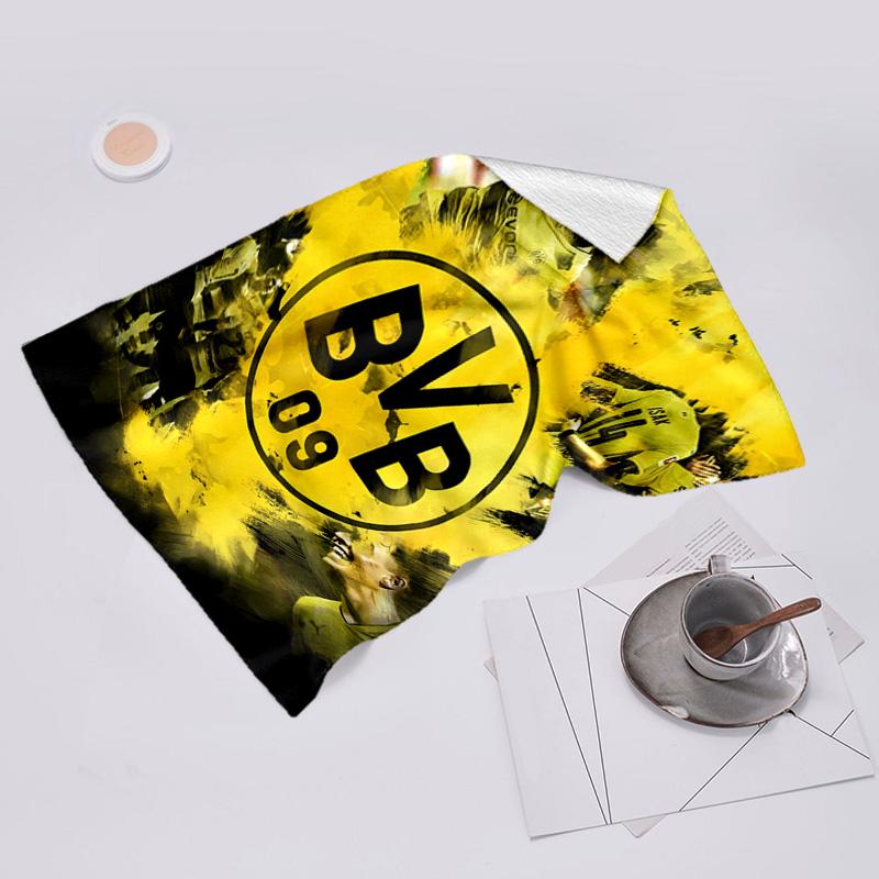 Proof Beach Towel with Borussia Dortmund Pattern - Soft,absorbent,quick-drying,machine Washable - Perfect for Swimming,camping,bathing