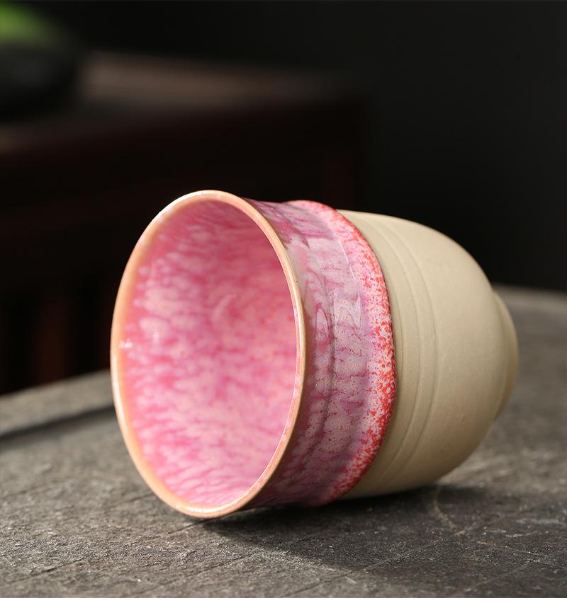 200ML Japanese Style Ceramic Coffee Cup Creativity Retro Kung Fu Tea Cups Single Pottery Drinkware Tableware Water Mugs New