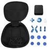 B03B-Complete Component Pack For  One Elite Series 2 Elite Edition Controller Metal Button Bag Charger Set Blue