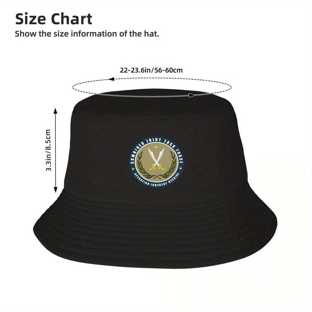 JTF - Joint Task Force - Operation Inherent Resolve Bucket Hat Fishing cap Visor Fashion Beach Ladies Men's