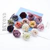 50/100pcs Artificial Flower Silk Rose Wedding Outdoor Garden Home Decor Accessories Diy Gift Candy Box Brooch Christmas Wreath