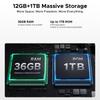 Doogee Blade 20 Max Android 15 Odolný smartphone, 36 GB + 1 TB ROM/TF 2 TB, 11800 mAh/33 W, 6,6 palce 120 Hz + 64 MP, 3 sloty na karty/4G SIM/NFC/GPS/ID obličeje