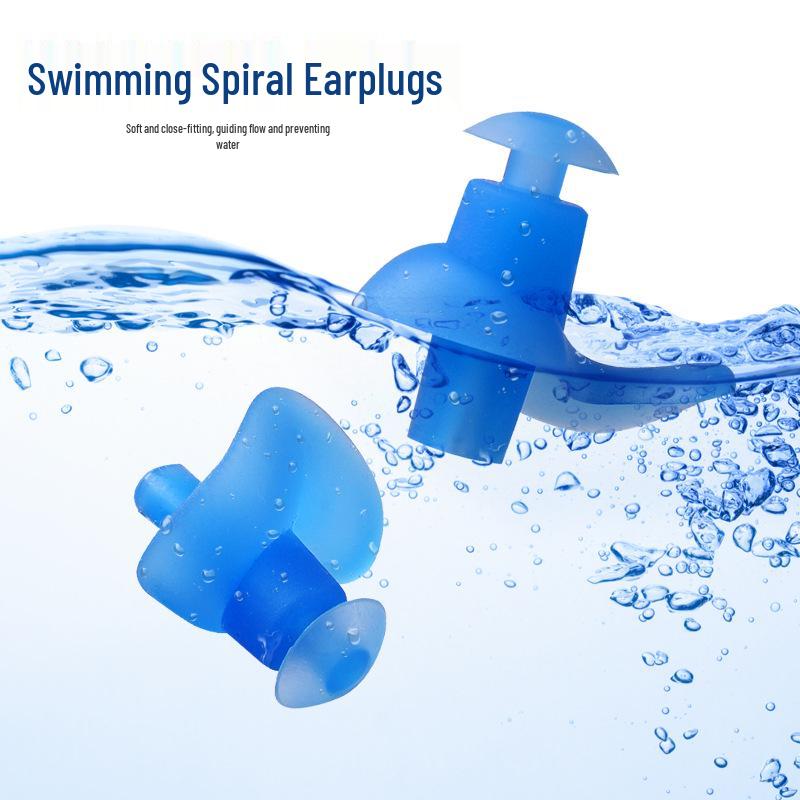 Stilvolle wasserdichte Silikon-Ohrstöpsel für Erwachsene - Unisex