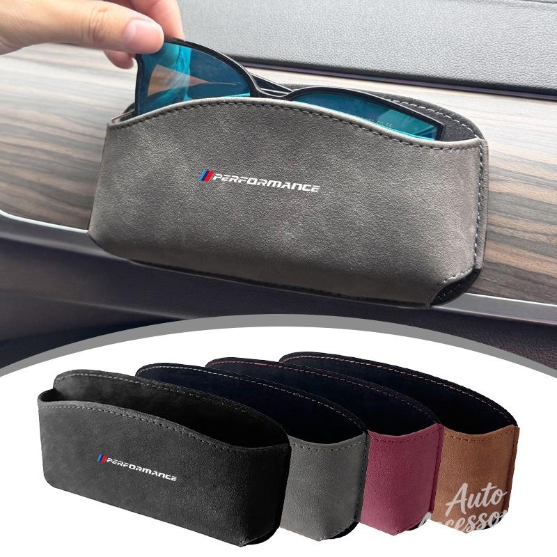 BBKE3 Car Eyeglasses Organizer Box MultiFunctional Storage Accessories For BMW Performance E46 E60 E90 E39 E87 E36 X1 X3 X5 X7 sticker