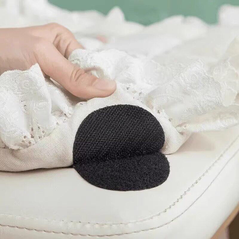 Bed Sheet Mattress Sofa Cushion Blanket Fixing Gripper Self Adhesive Hook Loop Fastener Nylon Tape Anti Slip Patch Universal Hom