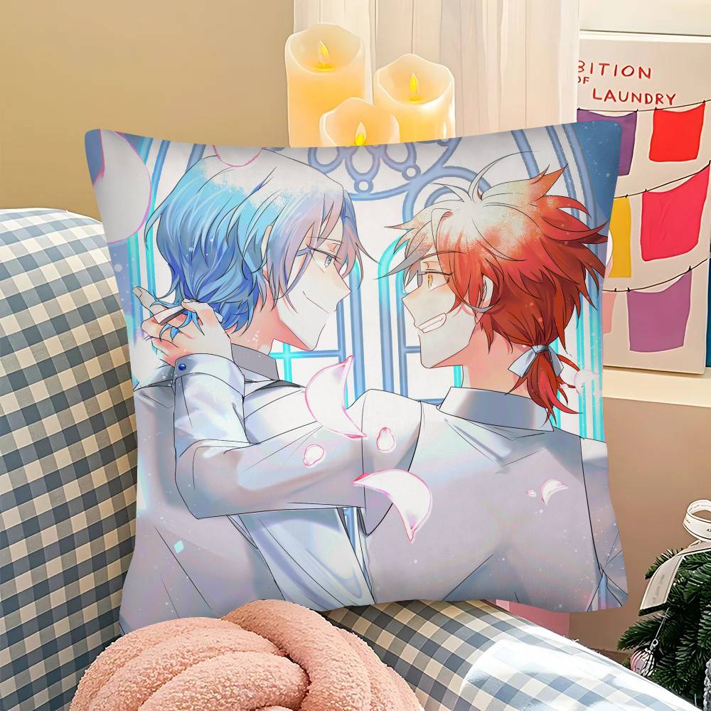 SK The Infinity Anime Pillow Case Fashion Square Pillowcase Bedroom Sofa Room Ins Decoration Leisure Cushion Cover