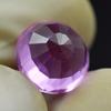 Natural Pink Sapphire Loose Gemstone Round Cut 6.15 ct September Birthstone for Gem Collections