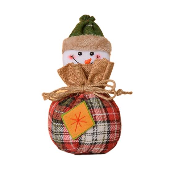 Christmas Candy Bag Reusable Christmas Treat Bag for Goodies Fruits Holiday Gift Storage Bags