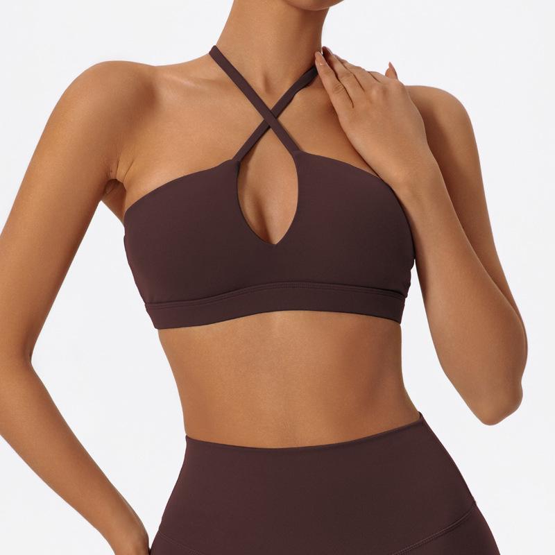 Women's Cross-Back Quick-Dry Breathable Yoga Sports Bra