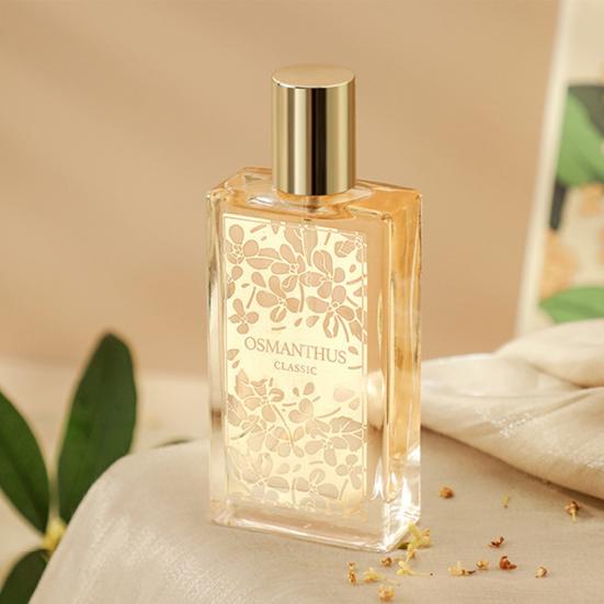 50ML Parfém s vůní osmanthu pro ženy, Dlouhotrvající květinová vůně, Svěží parfémový sprej pro každodenní nošení, Podzimní dárky pro ni