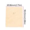 3Pcs Solid Maple Wood Plate Protections 0.25, 0.5, 1 Degree Thickness Guitar Neck Shims for Guitar Player Repairment
