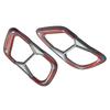 For BMW X5 X6 X7 Tail Pipe Mask G05 G06 G07 Stainless Steel Exhaust Pipe Tail Pipe M60i Muffler Tip Nozzle