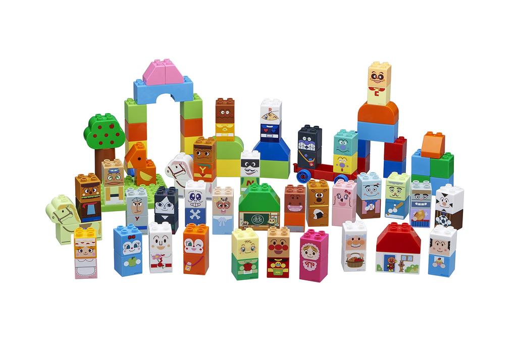 Block Lab Anpanman Anpanman Happy Block Box 100