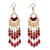Boho Ethnic Dangle Earring Metal Ear Studs Vintage Drop Pendant Earrings  Jewelry