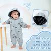 Reegoo Peter Baby Jumpsuit Long Sleeve Romper with Cold Weather for Fall and for Boys and Ages Months Coverall, Hood, Protection, Winter, Girls, Gray,