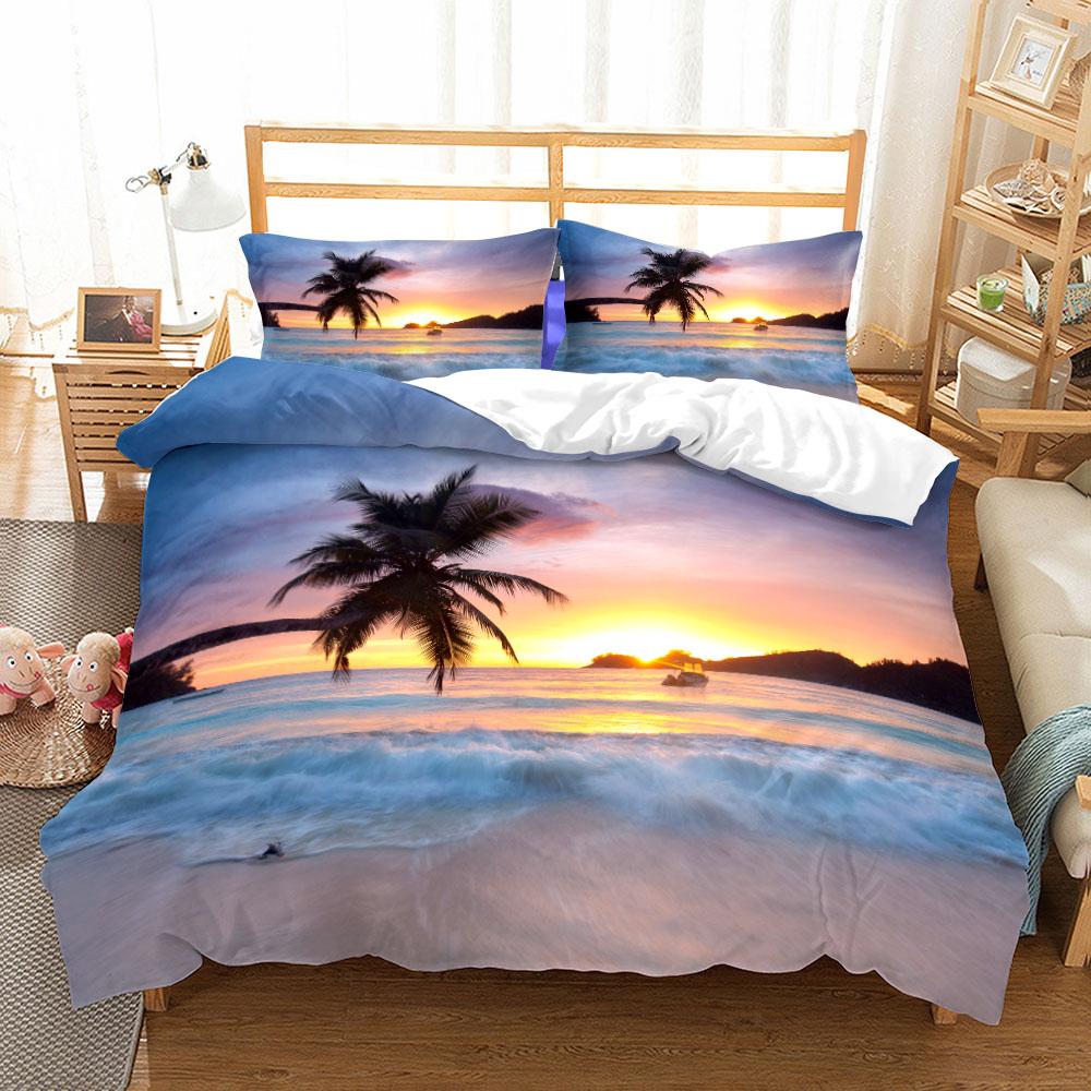 Sweet Memory Landscape Witness Love Duvet Cover Set King Queen Double Full Twin Single Size Bed Linen Set