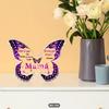 Płytka akrylowa w kształcie motyla, 10 cm, hiszpański design, prezent na urodziny matki i dzień matki dla córki i syna, piękna dekoracja domu