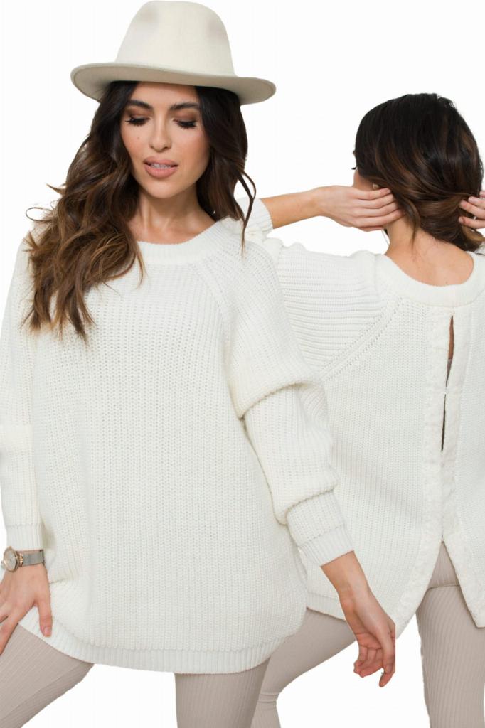 Rosalia Sweater Color Ecru