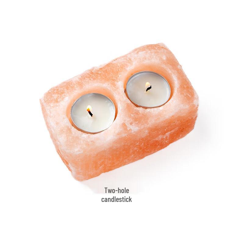 Himalayan Rose Salt Crystal Tealight Holder