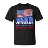 Veterans Are Not Suckers Or Losers T-Shirt