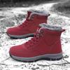 Couple Snow Boots 2025Winter New High Top Cotton Shoes Non-slip Platform Boot Super Warm Plush Couple Boots Outdoor Hiking Botas