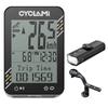 GPS Wireless Bicycle Computer with Computer Mount and Bike Light Bicycle Speedometer Cycling Odometer for Road Mountain Cycling