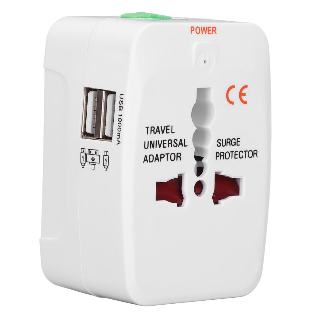 Universal Travel Adapter International Wall Charger for Most of Countries