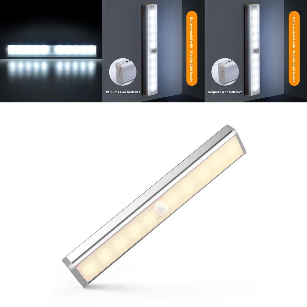 Small Night Light With Human Induction Battery Powered For Home Decor And Gift Use