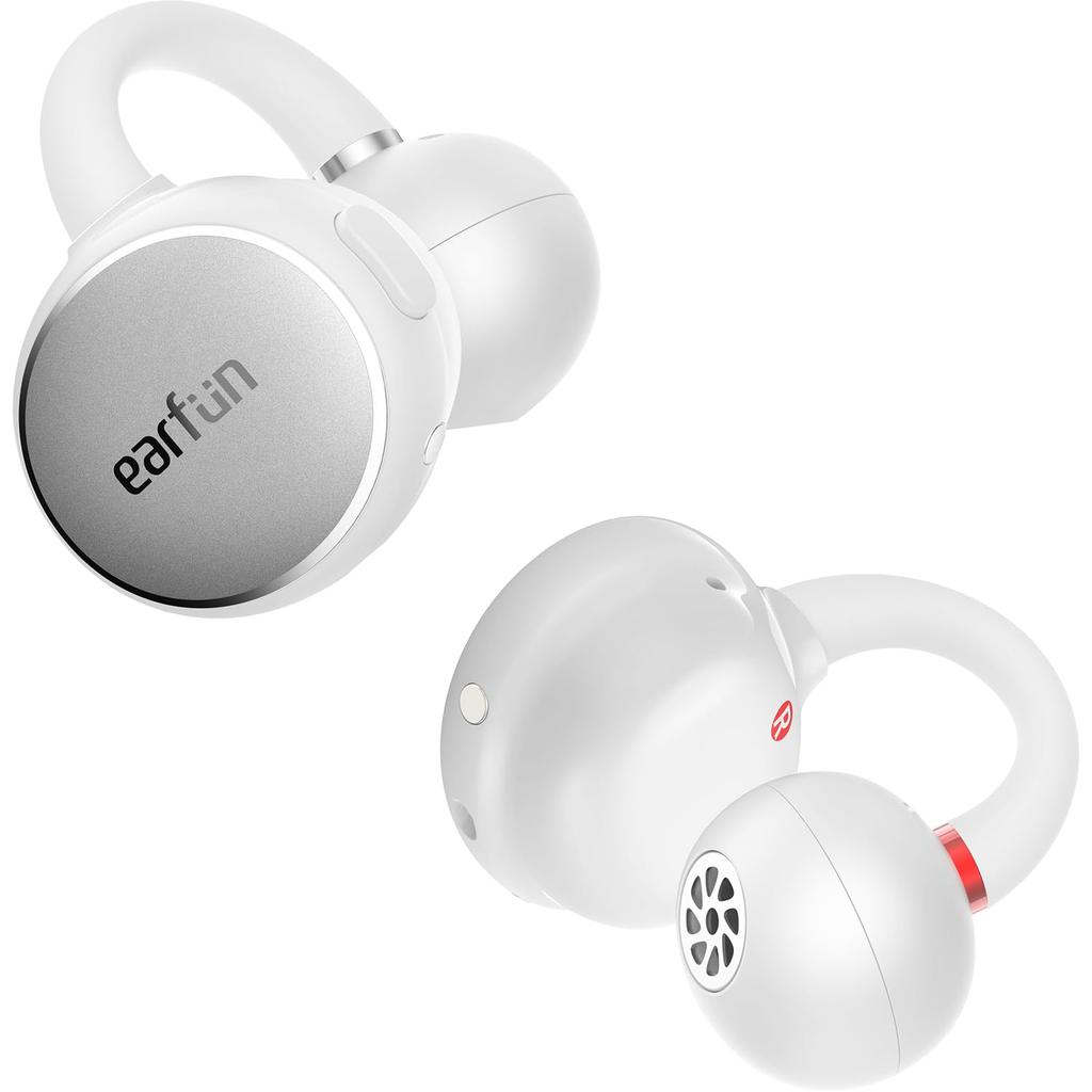 2025 SUMMER Gold Award EarFun Clip Ear Cuff Bluetooth LDAC Comfortable and Stable Ear No Ear Up to 40 Hours of Continuous 3D Sound Leak Prevention and