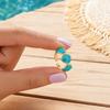 4Pcs/Set Ocean Series Ring Set, Multiple Styles Starfish Shell Design Finger Ring, Alloy Adjustable Stacking Rings for Jewelry Gift
