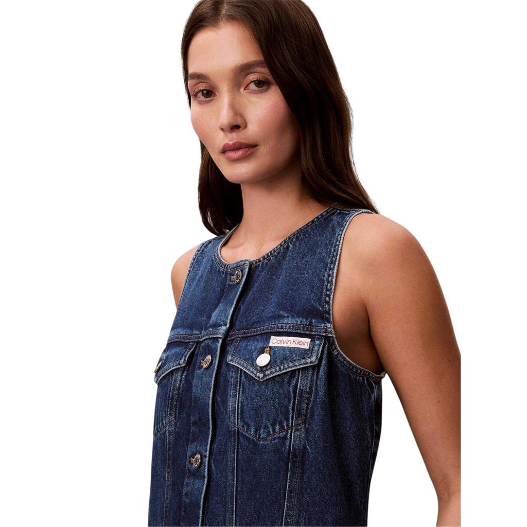 Calvin Klein Womens/Ladies Denim Mini Dress