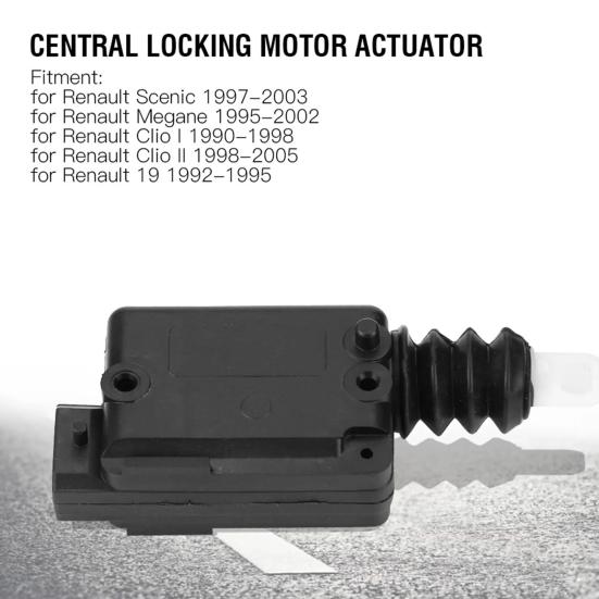 Yousheng Central Locking Actuator Motor for Renault Scenic Megane Clio Replacement Part 7702127213 OEM Central Lock Motor Vehicle Security Latch