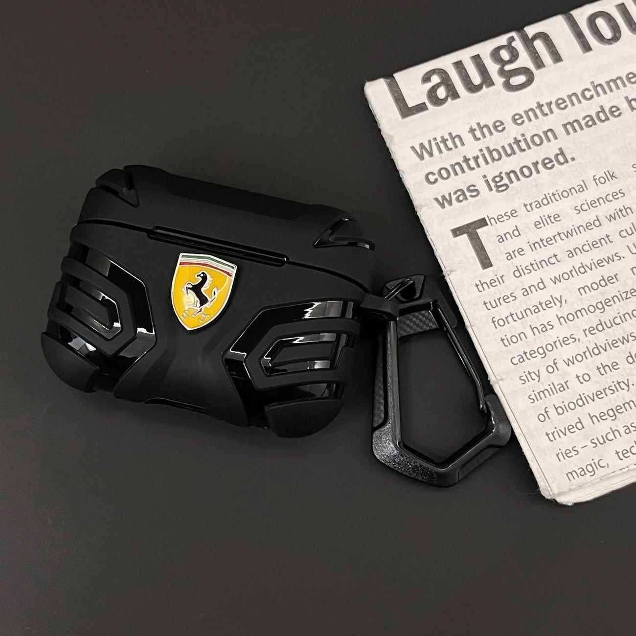 

Беспроводная Bluetooth-наушники с логотипом автомобиля Защитный чехол Для Ferrari Roma F80 296 GTB GTS SF90 Stradale Spider Spyde Для AirPods pro AirPods pro2