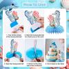 10PCS Set Ocean Animals Centerpieces Under the Sea Decorations  for Gender Reveal Birthday Party