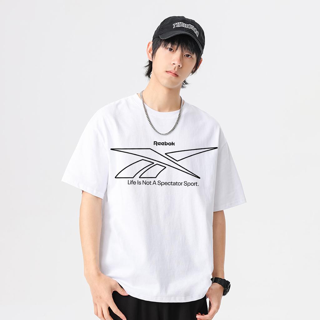 Reebok T Shirts Unisex Crew Neck Moderate Heavyweight 26SRMGP6U