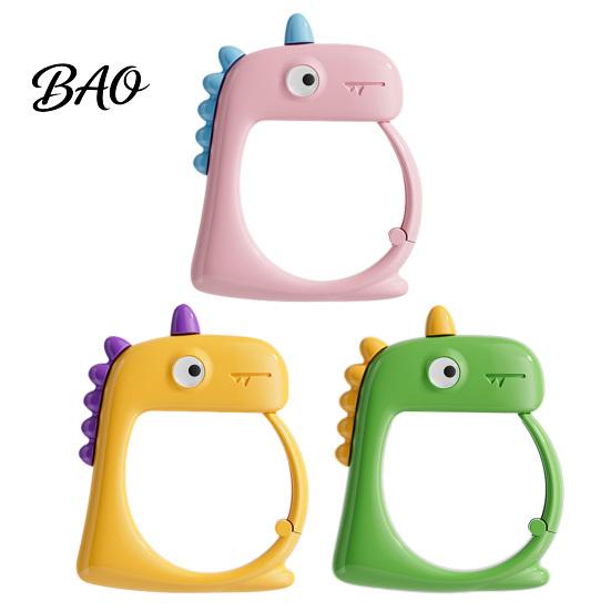 Backpack Storage Clip Dinosaur Desk Edge Clamp Hook, Punch-free Stable Table Side Hanger, Library Hook Durable ABS Organizer for Backpacks And