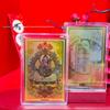 Zodiac Year Guardian Deity Gold Sticker: 999 Pure Gold, Twelve Animals Protective Foil for Luck