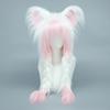 Animation peripheral cute cat hat yk ear hat two-dimensional autumn and winter versatile fried plush warm hat