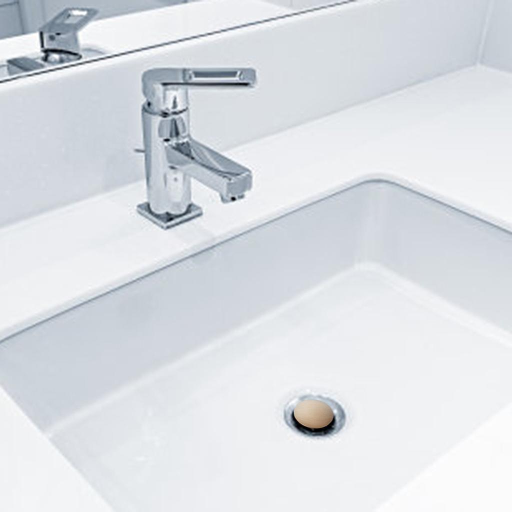 Stöpsel für Waschbecken im Antik-Stil aus Kupfer