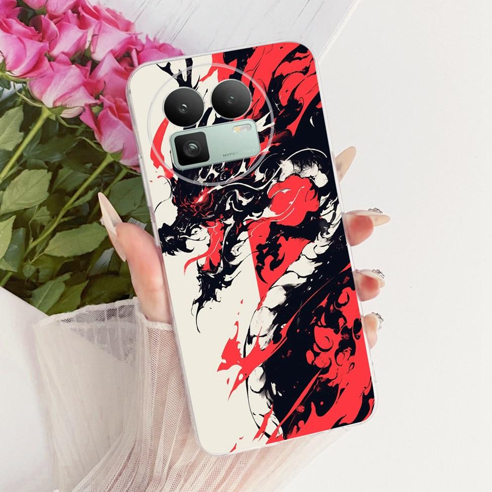 For Realme GT8 Case Cover Cute Cat Fashion Butterfly Luxury Painted Casing For Real me GT8 Bumper